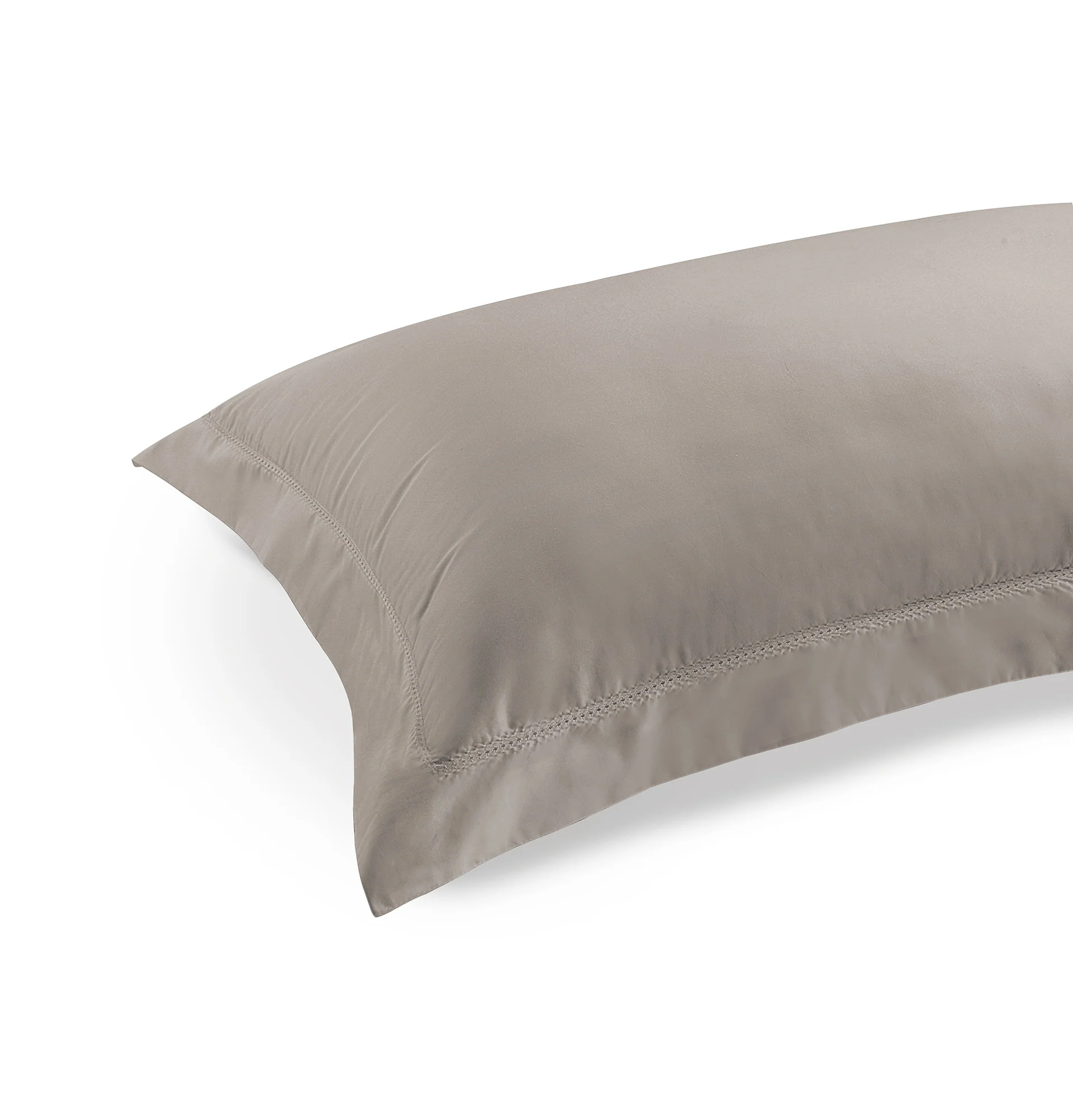 300 Thread Count Percale Brookshire Bedding Set - Simply Taupe - Image 6