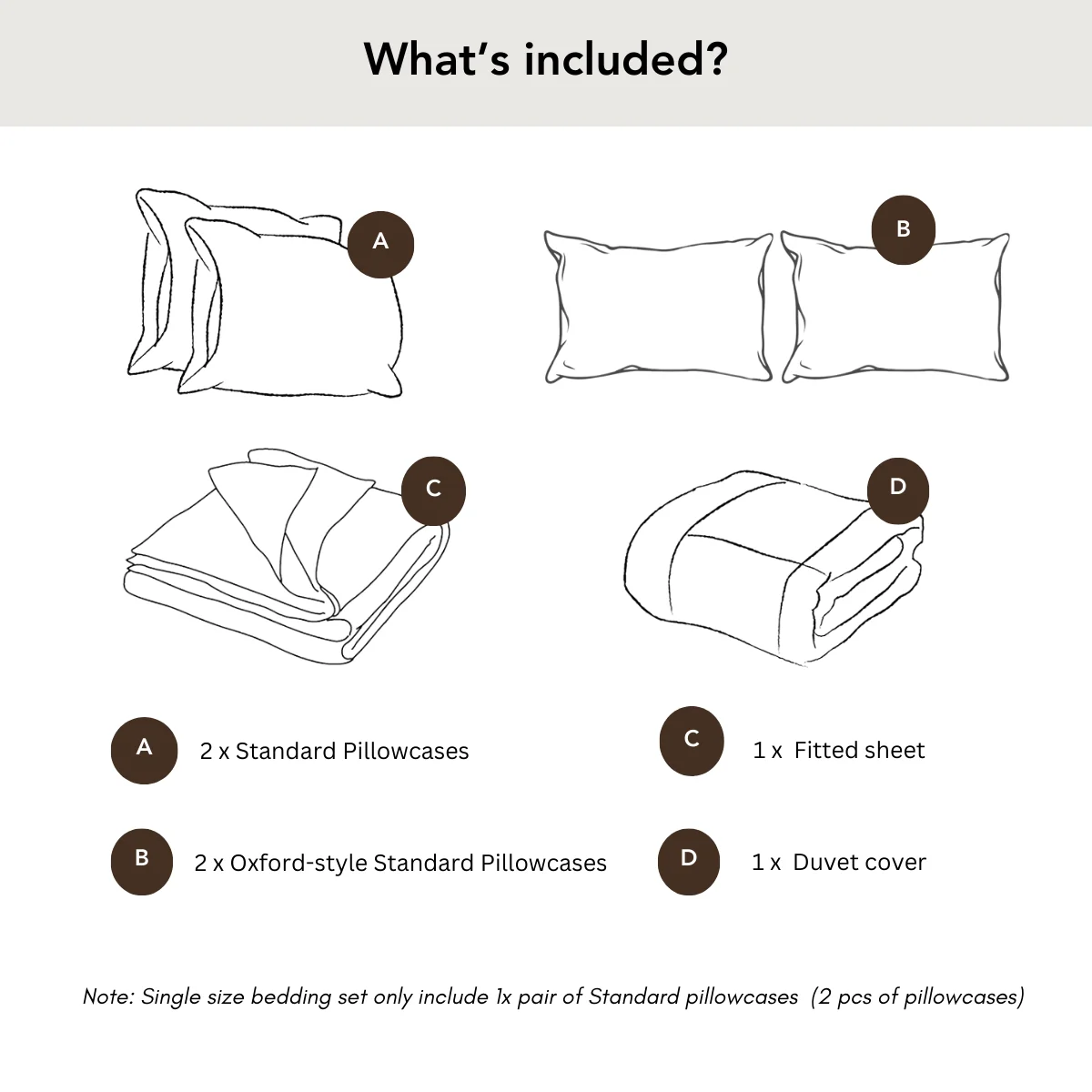 800 Thread Count Egyptian Cotton Cedarhurst LUXE Bedding Set - Mink - Image 3