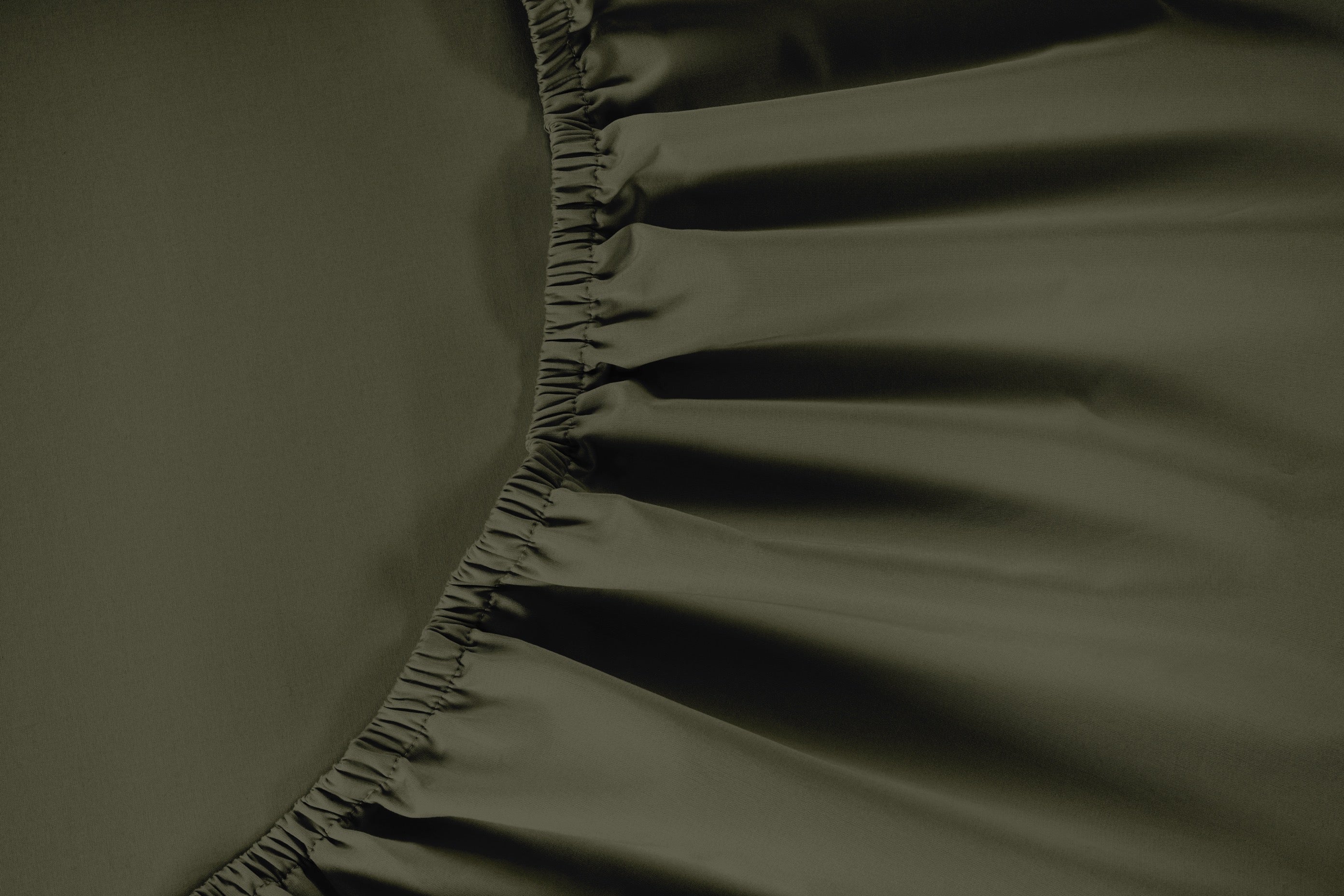 800 Thread Count Egyptian Cotton Grand Splendour Sateen Bedding Set - Olive - Image 4