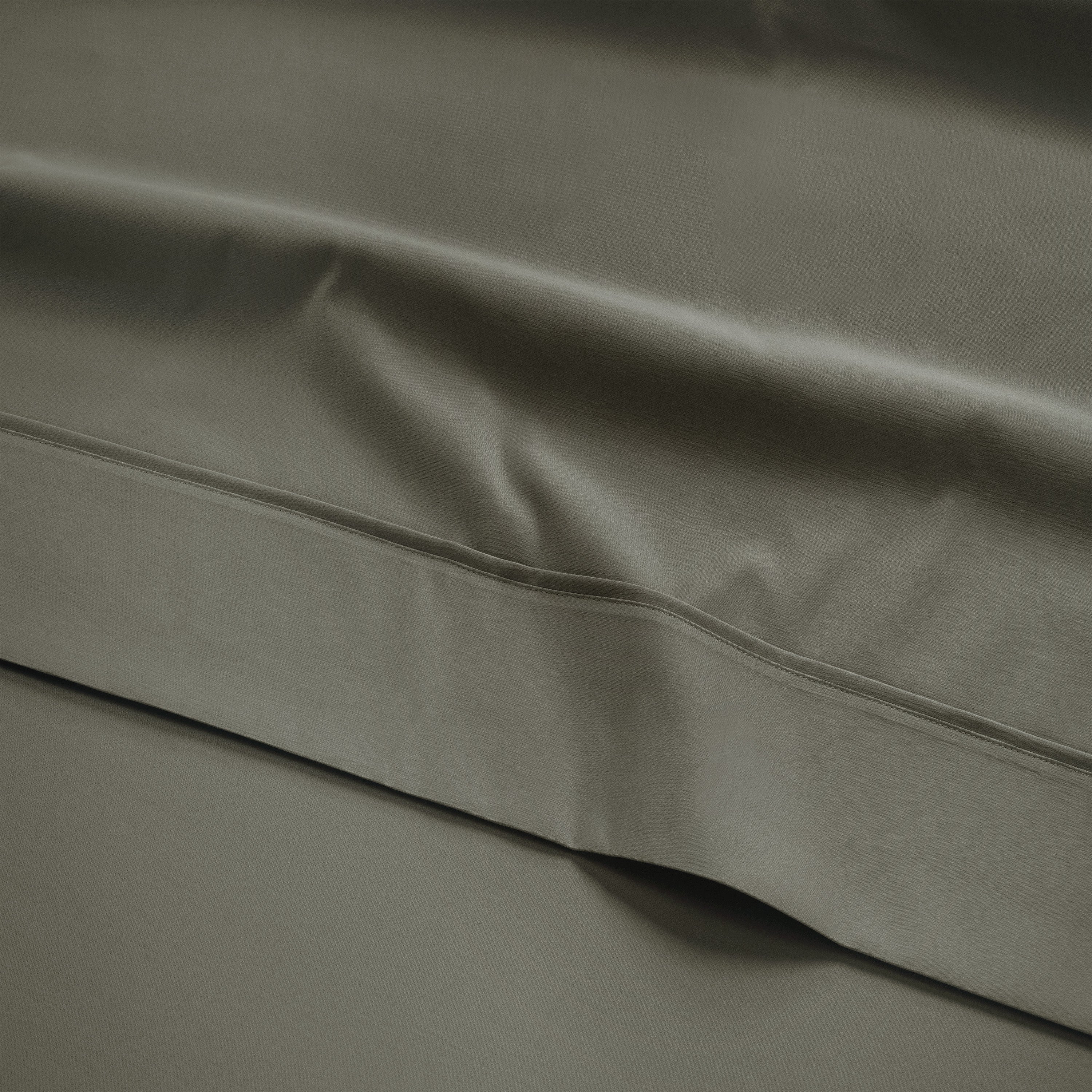 300 Thread Count Peaceful Empress Percale Flat Sheet - Sage Green