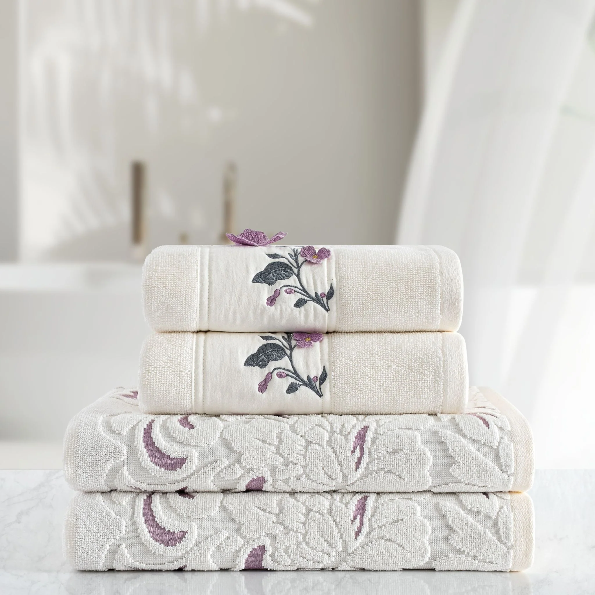 Charlotte Cotton Towel Set 600 GSM