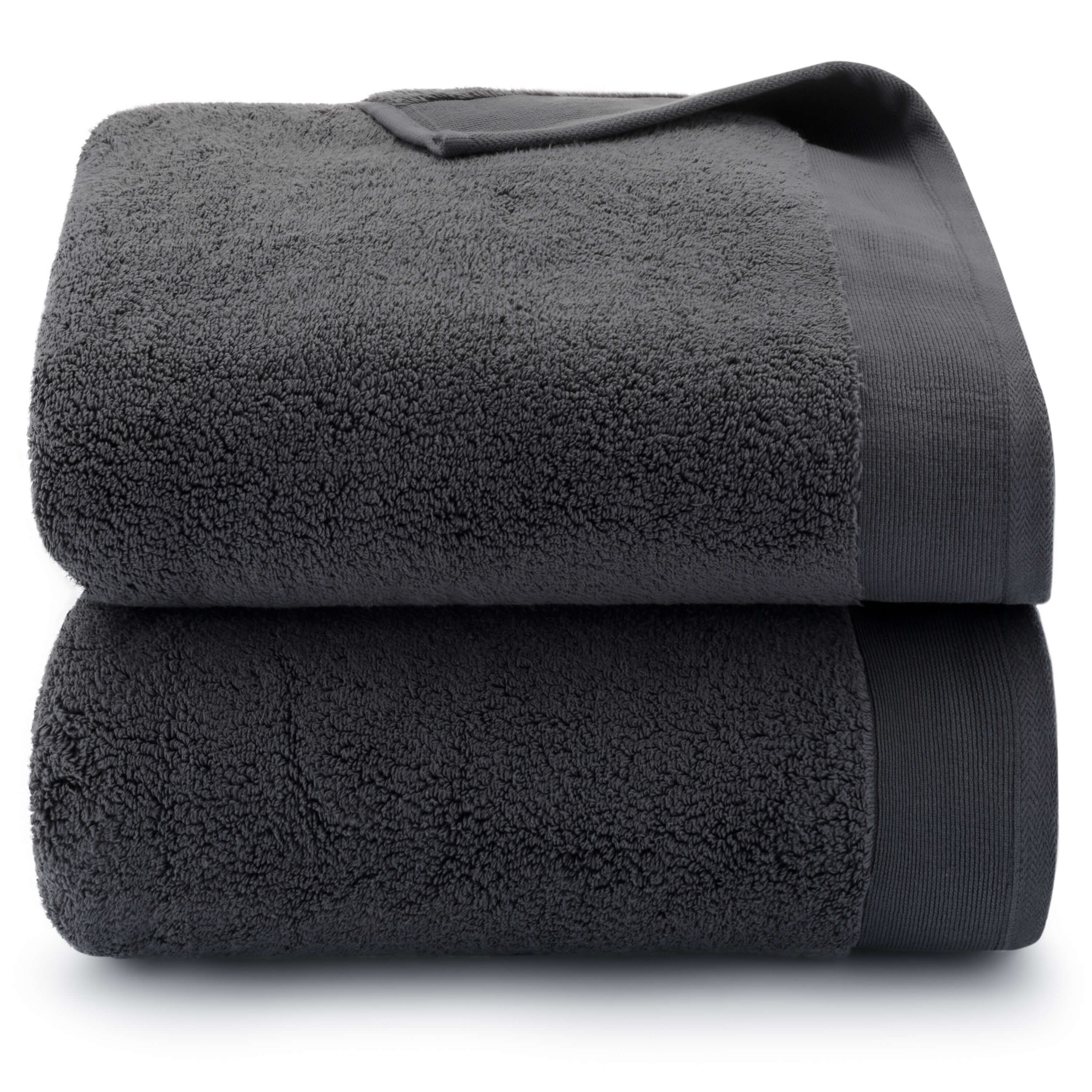 Egyptian Cotton Luxury Serenity Palace Plush Towels - Grey - 700GSM Zero Twist - Image 7