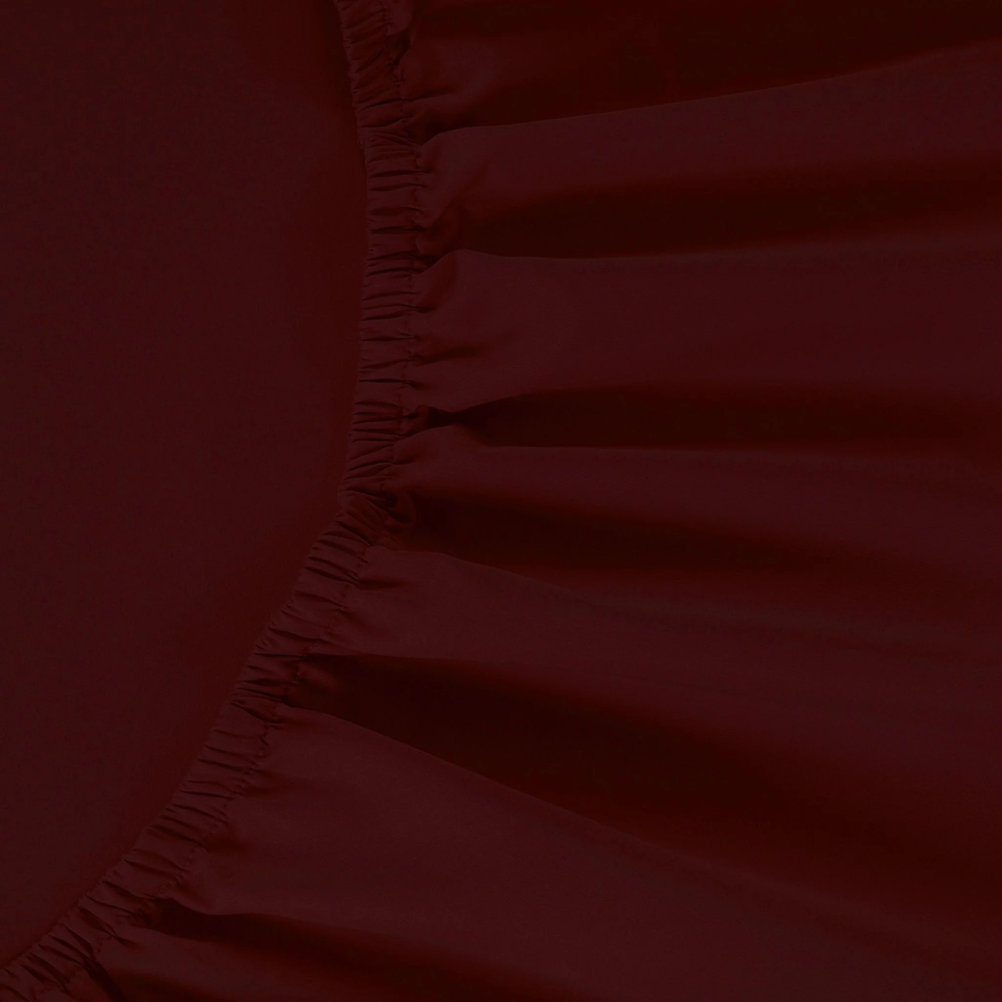 800 Thread Count Egyptian Cotton Grand Splendour Lux Buttery Smooth Lux Fitted Sheet - Dark Burgundy