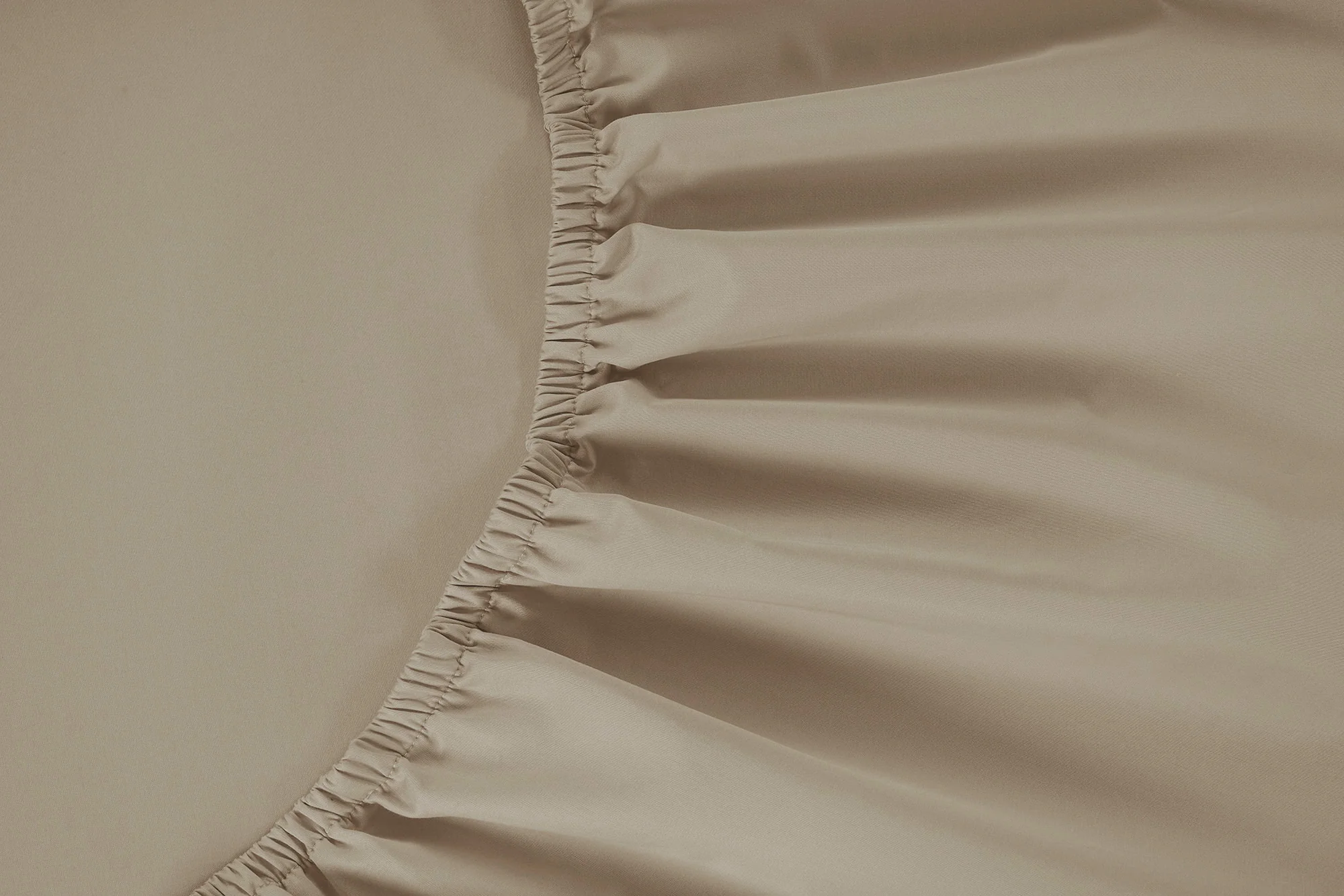UPS All Season Egyptian Giza Fitted Sheet - Bone